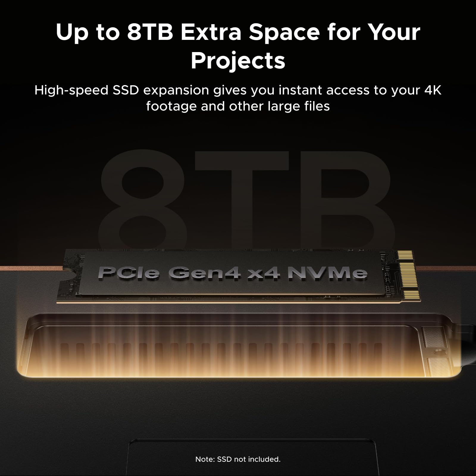 UGREEN Maxidok Thunderbolt 5 Dock Revodok 17 in 1, 120Gbps, M.2 SSD Slot, 3×TBT5, Single 8K/Dual 6K,240W Total Charging, 2.5G, SD 4.0, 3.5mm Audio Docking Station for MacBooks & Windows Laptops - 5