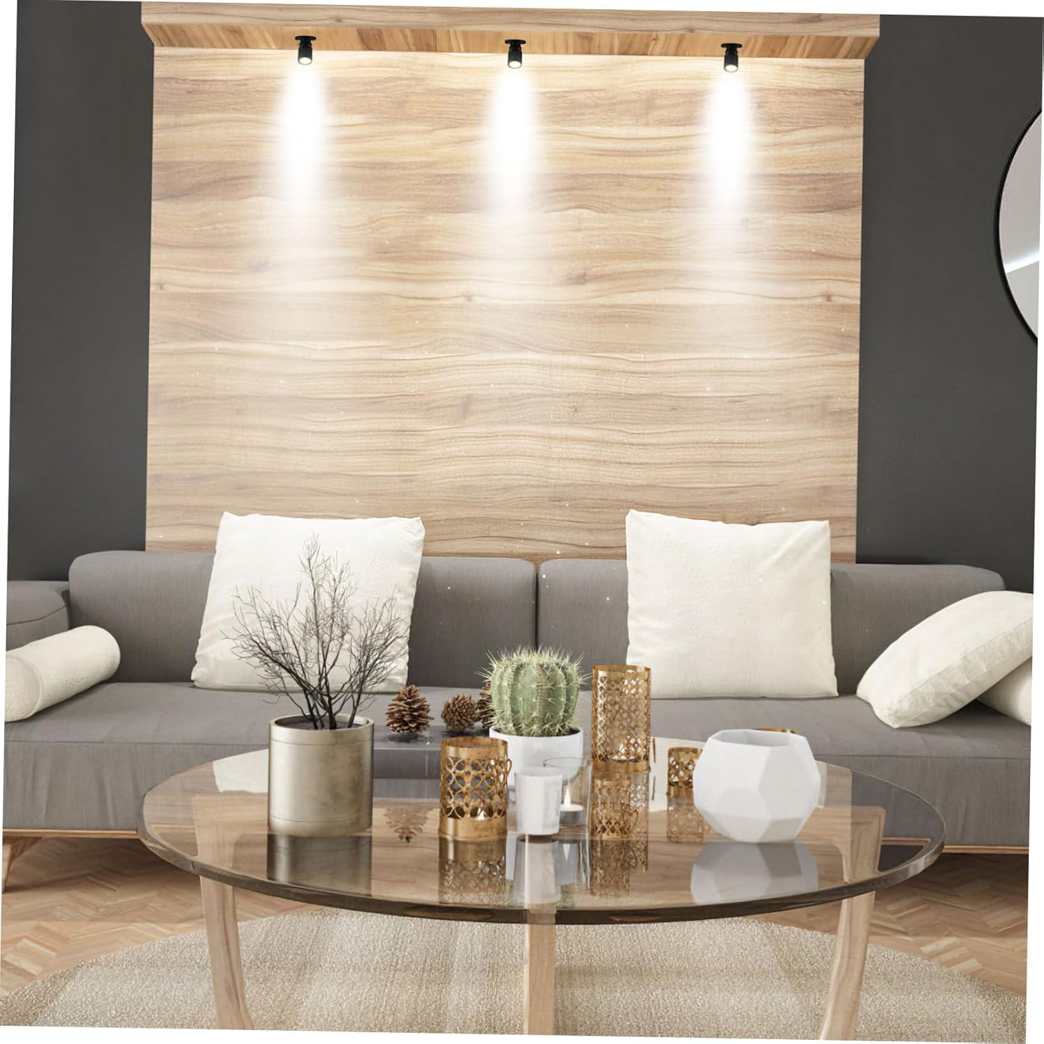 USB Powered Small Led Spotlight Adjustable Angle Mini Display Light for Jewelry Showcase Under Cabinet Indoor Lighting