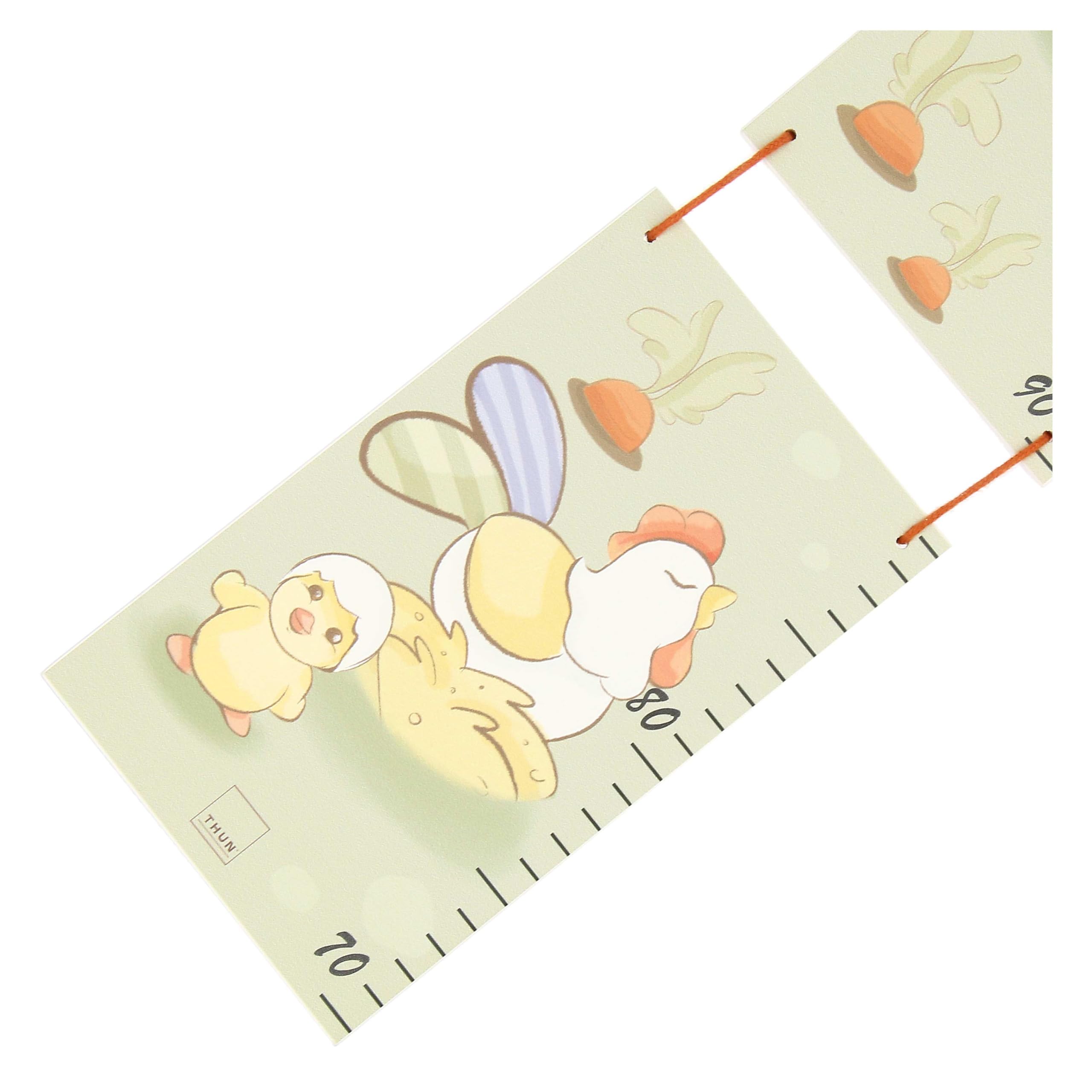 THUN Metro Crescita Legno Collezione Baby Dolce Fattoria 12 x 2 x 80 cm