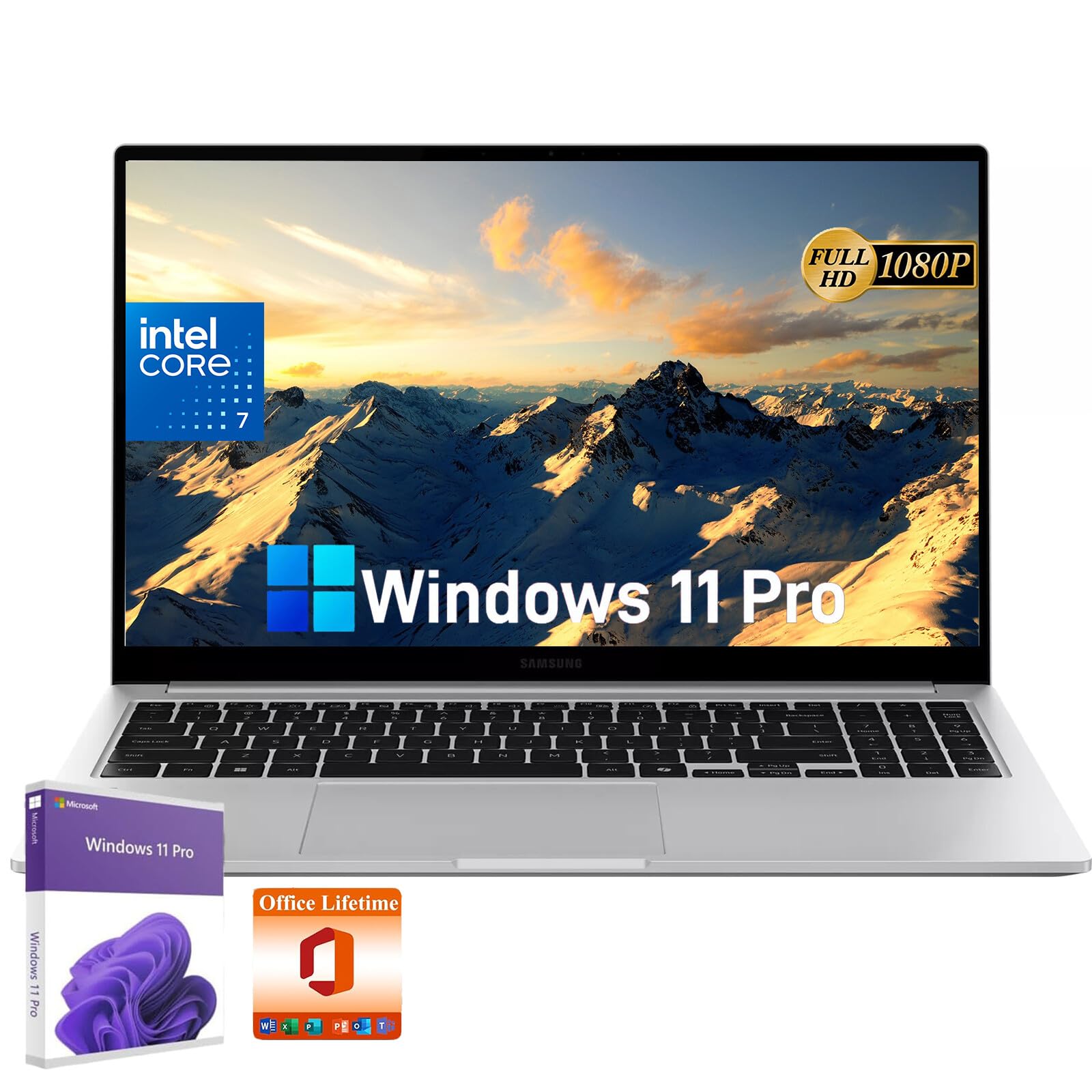 Amazon.co.jp: SAMSUNG Galaxy Book4 ノートパソコン - 15.6インチ FHD