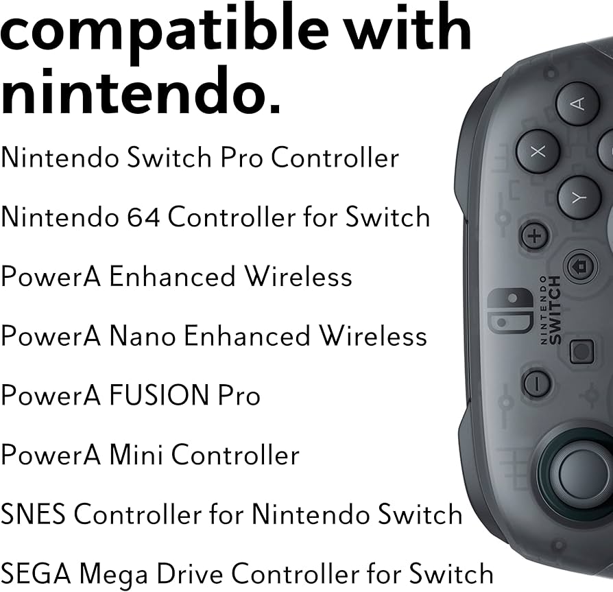 SPARKED Charger Cable USB-C Charging Power Cord Lead for Nintendo