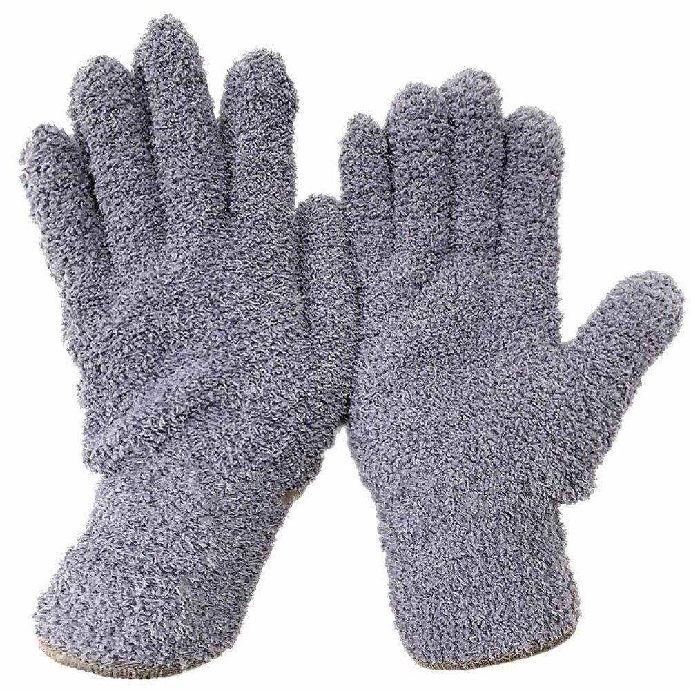 3 Paia Di Guanti Per La Polvere In Microfibra Guanti Per La Pulizia Della Polvere Allungare Le Piante Addensare I Guanti Per La Pulizia