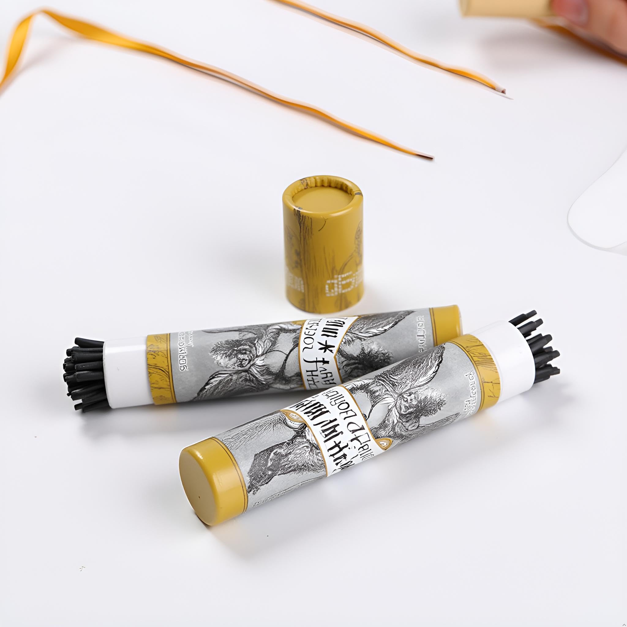 Garosa 25 Stück Charcoal Sticks Vine Sketch Charcoal Pencils zum Skizzieren und Zeichnen von Künstlern(7334)