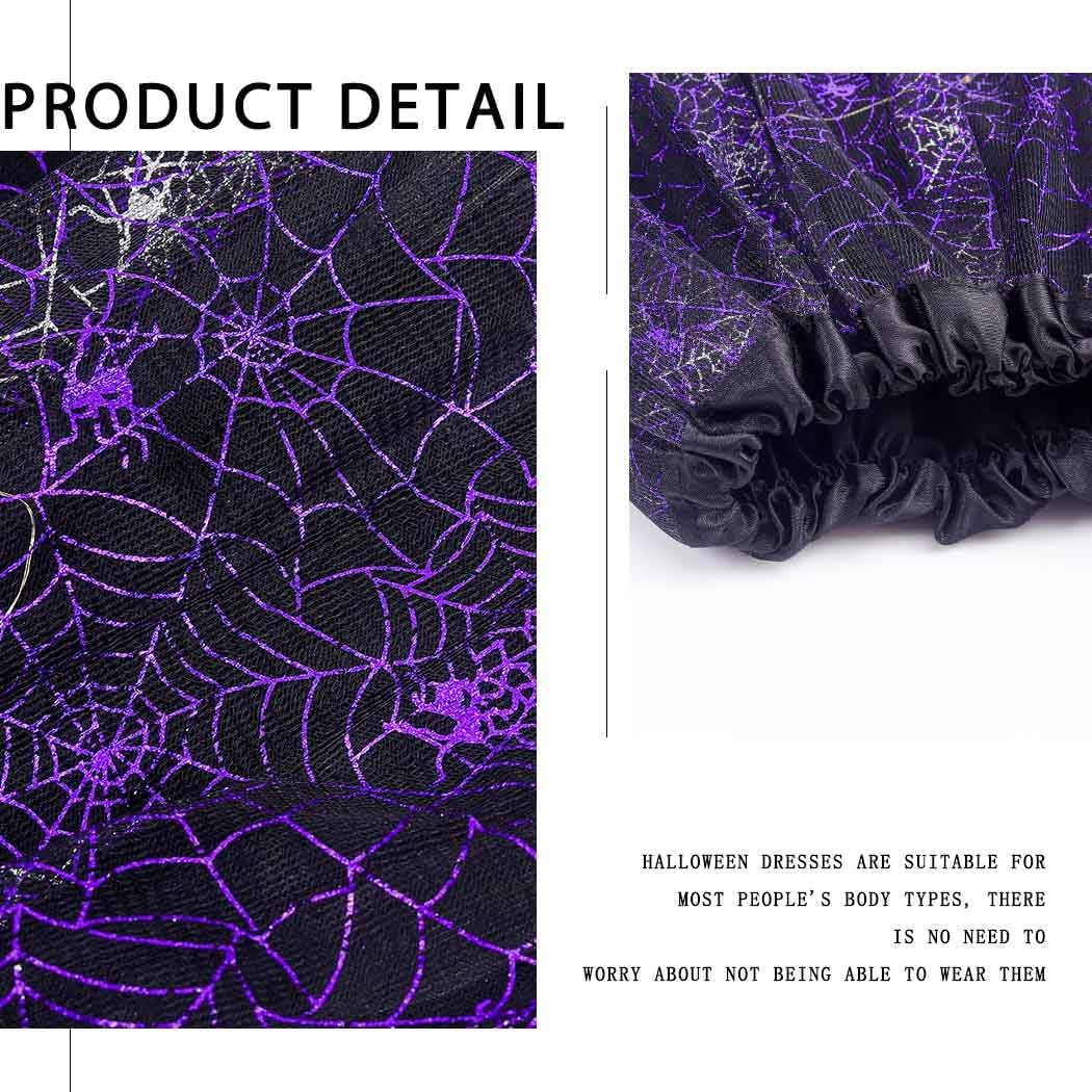 Light Up Halloween Women Tutu Skirt Led Web Tutus Layered Tulle Adult Tutu Skirt for Easter Costume Cosplay