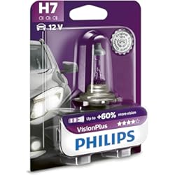 Bombillas Led Kia Sportage Philips 12972VPB1 VisionPlus - Bombilla H7 para faros delanteros