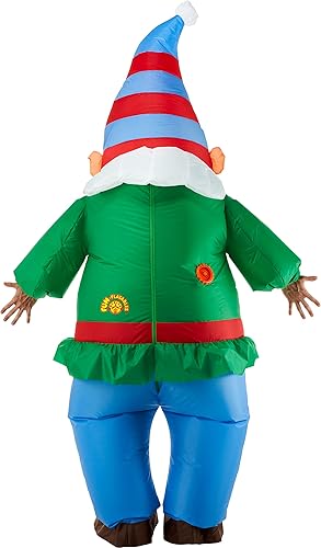 Miniatura 4 de Rubie's Disfraz inflable de gnomo para adultos, como se muestra, talla única, Como se muestra