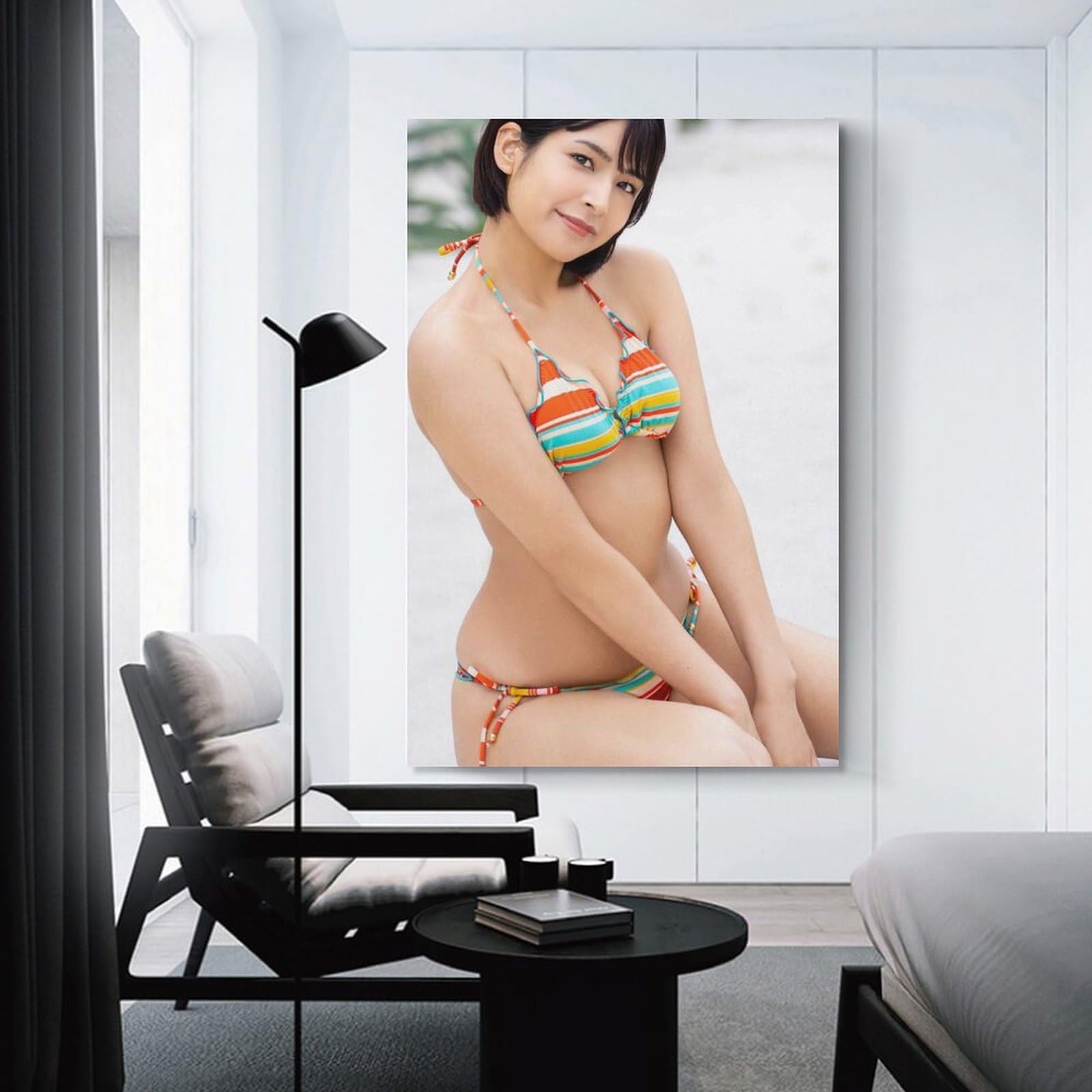 Amazon.co.jp: 藤井マリーかわいいセクシービキニ水着下着画像ポスター