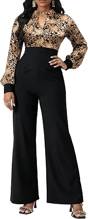 Yiershu Women Elegant jumpsuits Long Split Pants Cocktail silk jumpsuits