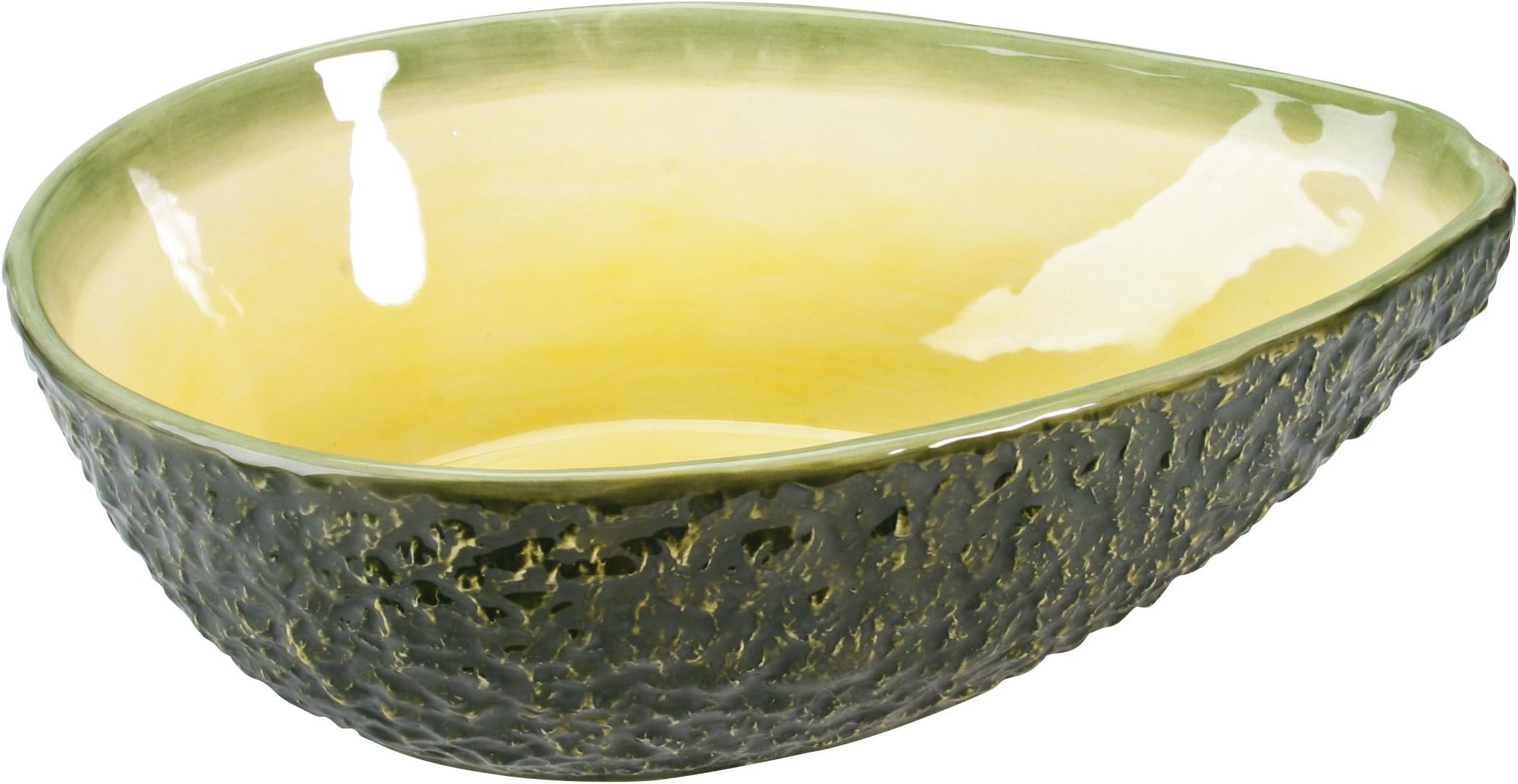 Gourmet Home CollectionMedium Ceramic Avocado Serving Bowl