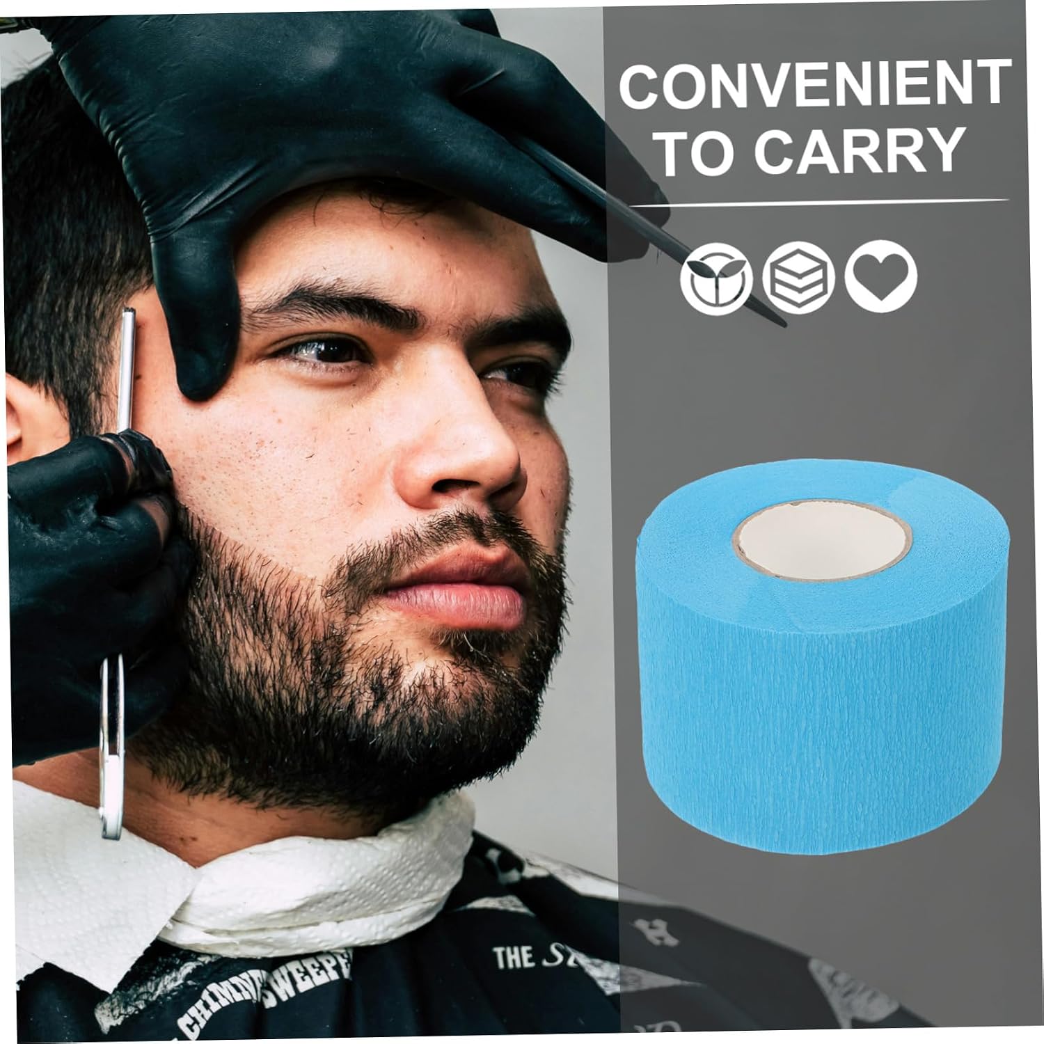 Disposable Hairdressing Neck Strip Paper for Salon and Barber Shops