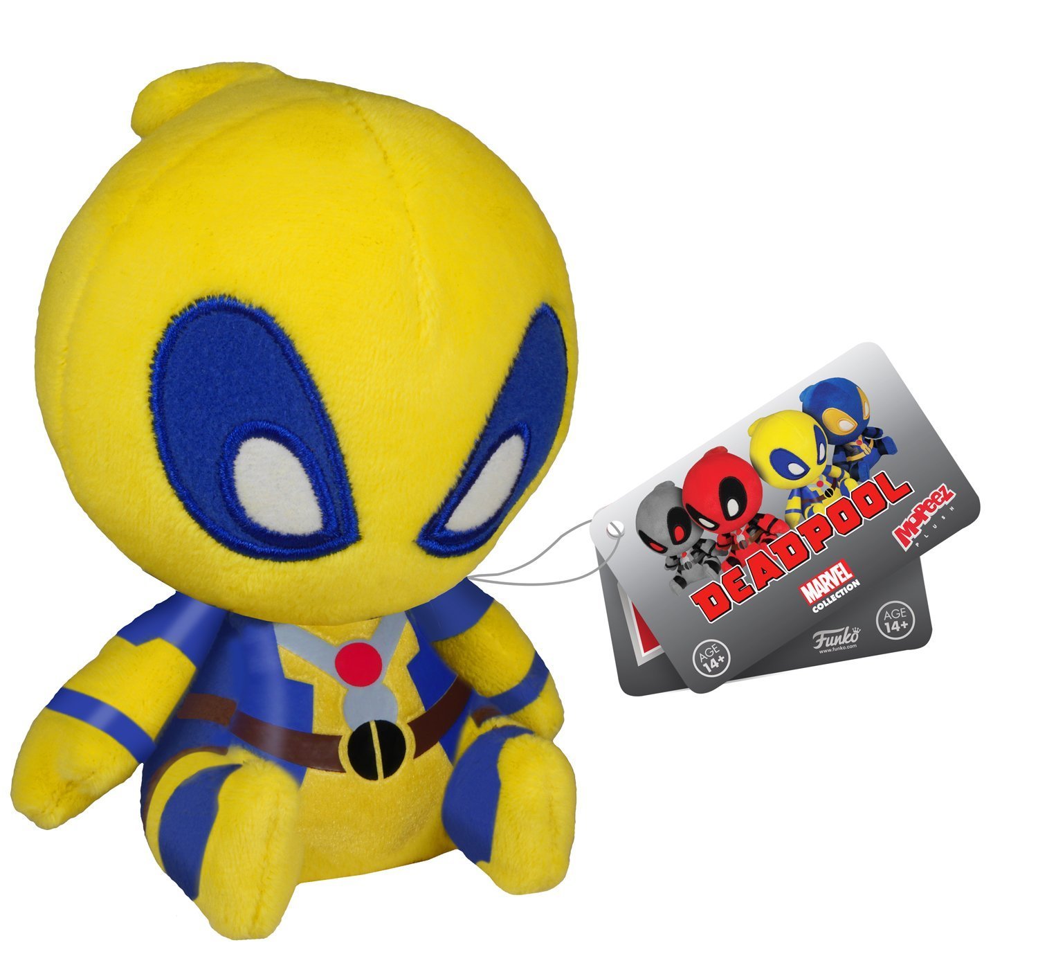 Amazon.com: Funko Mopeez: Marvel Yellow Deadpool Plush : Toys & Games