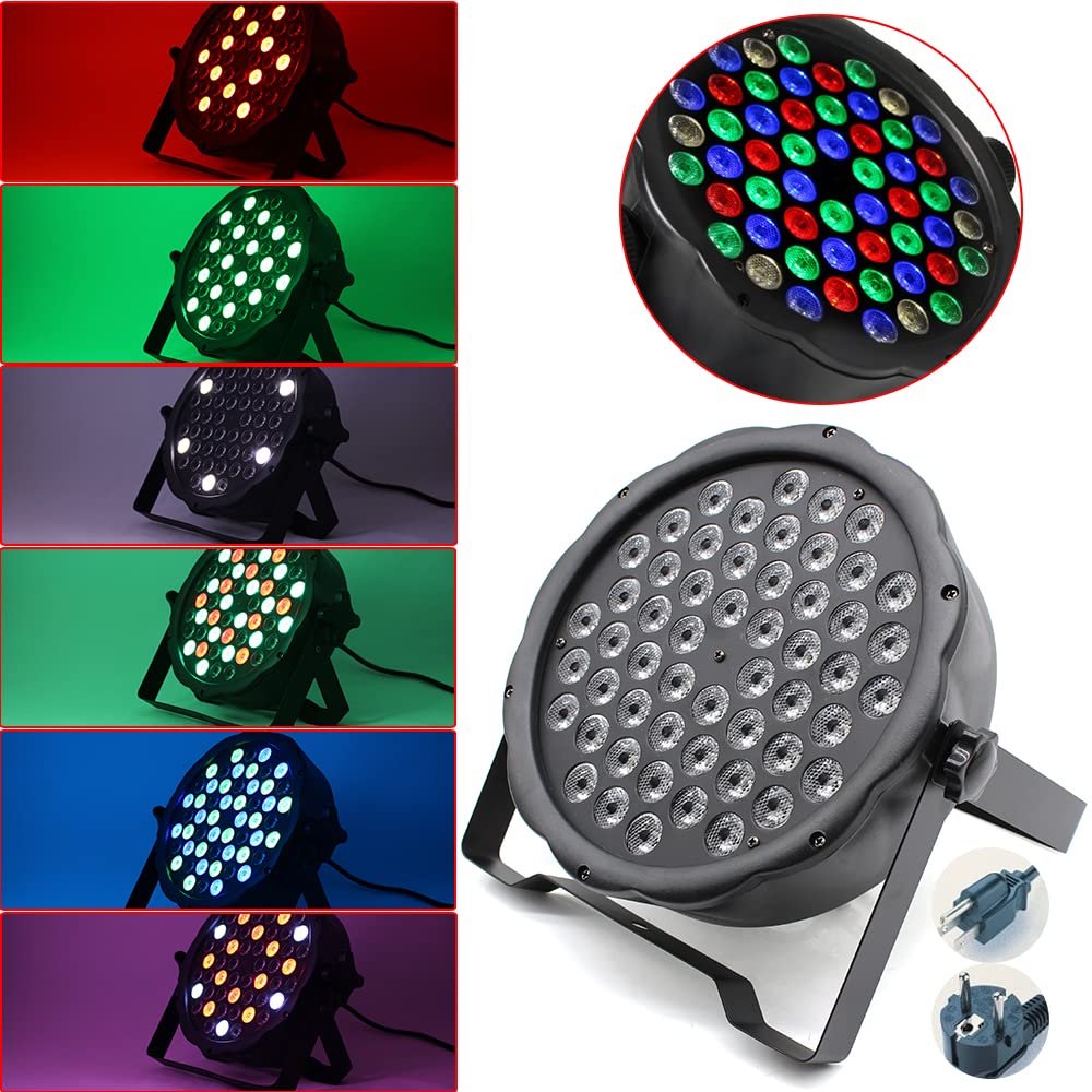 Foco Par 54 Led Rgb Dmx Fiesta Luces Disco | Cuotas sin interés Foco Par 54 Led Rgb Dmx Fiesta Luces Disco | Cuotas sin interés