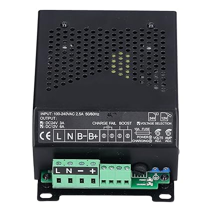 Genset Battery Charger, Small Efficient Diesels Generators Charging Device for Machines for Industrial Accessories