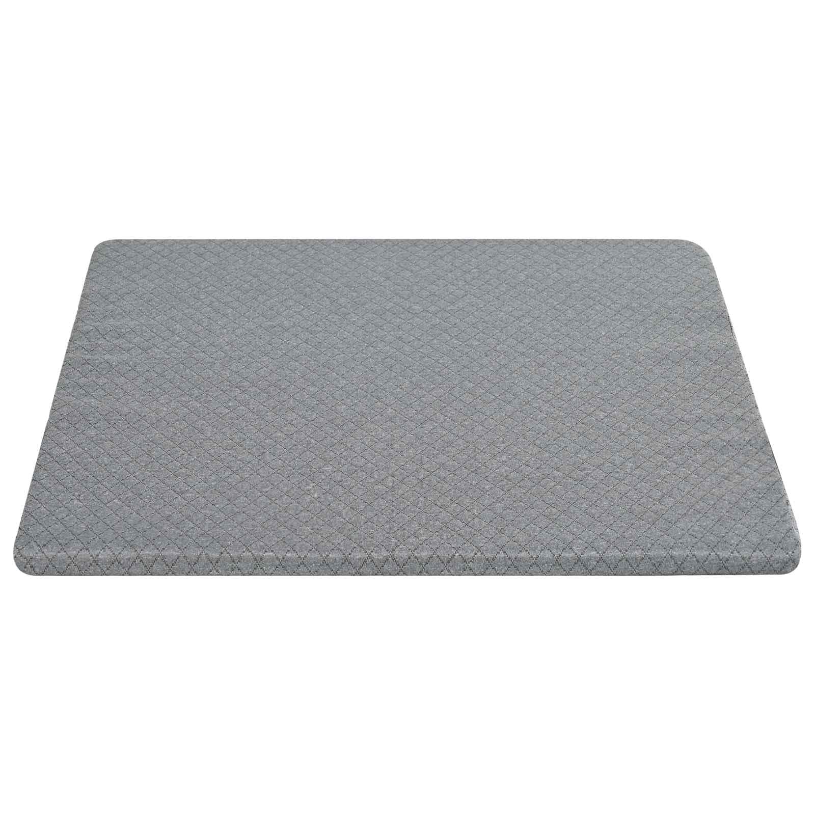 Keil - Almohada de espuma viscoelástica, 69 x 64 x 19 cm, ergonómica, con funda transpirable y lavable para dormir de espalda, de lado y boca abajo en la cama