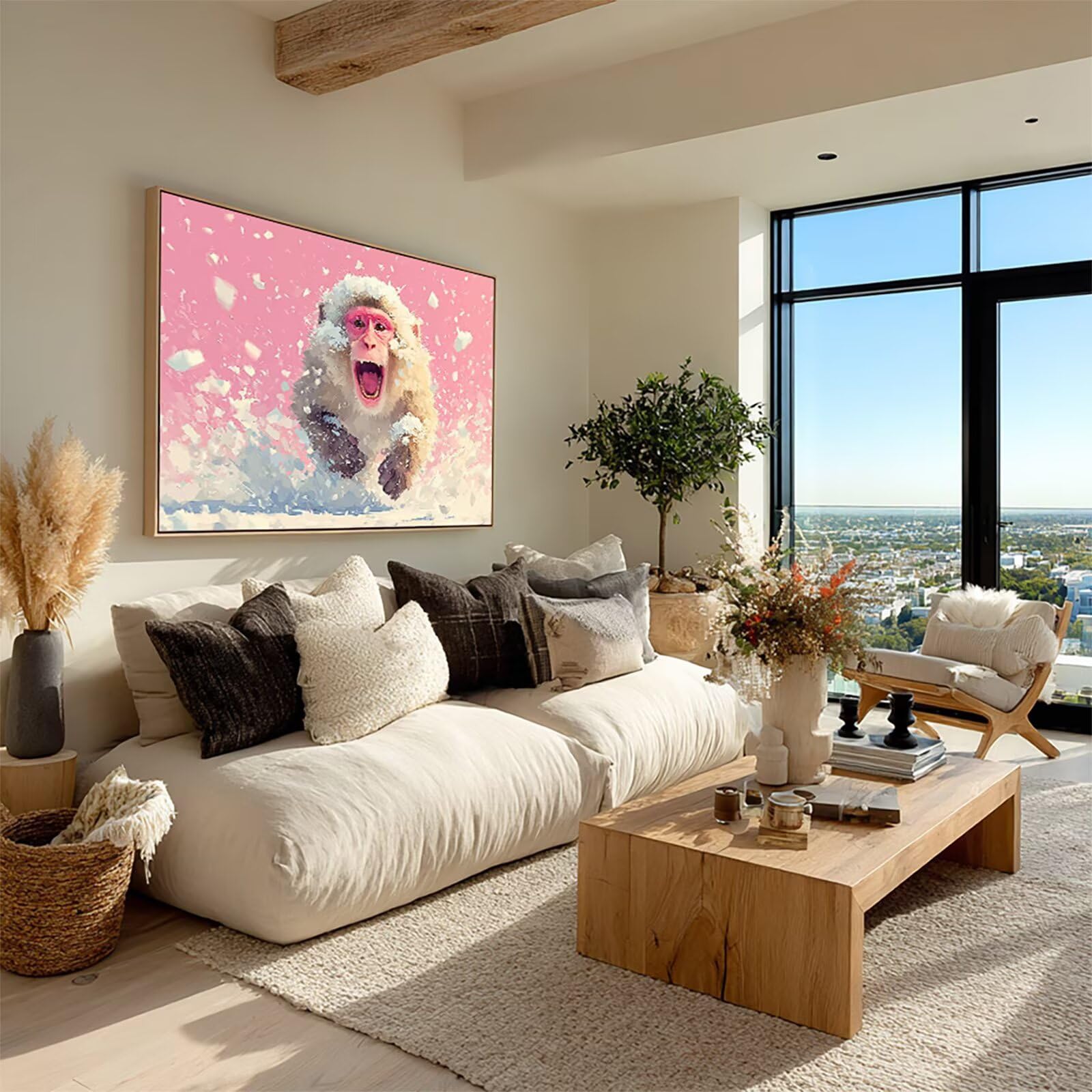 Zwierzęta diamentowe 5D, zestaw do malowania diamentami, kolor różowy, zestaw do majsterkowania dla początkujących, pełne wiercenie 5D, zestaw do majsterkowania, dekoracja na balkon, prezent na lato