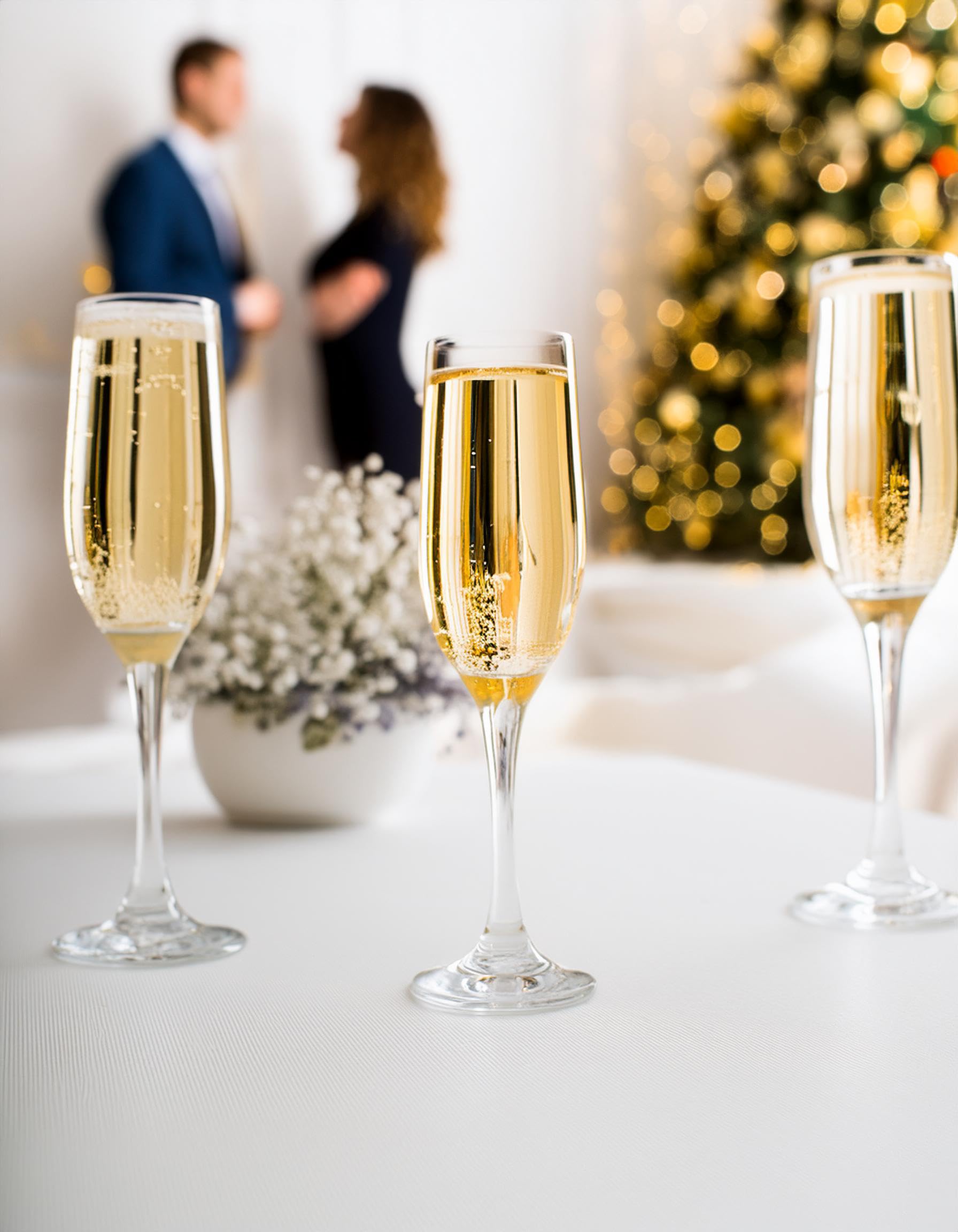 Glasmark KROSNO 1992 zestaw 4 kieliszków do szampana 200 ml kieliszki koktajlowe kieliszki do szampana Prosecco nadają się do mycia w zmywarce