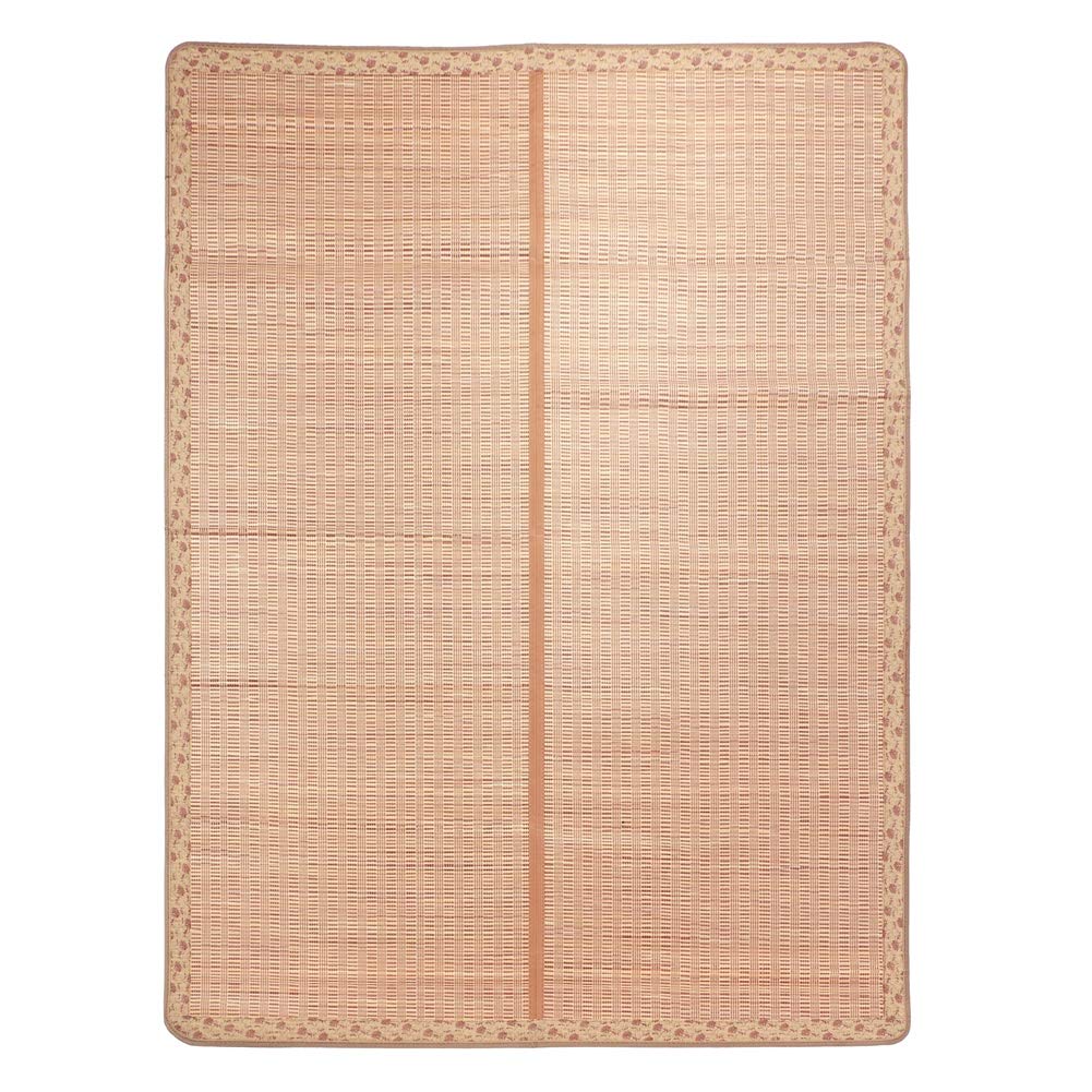 Materasso Estivo Pieghevole per Materassino Estivo Pieghevole su Entrambi i Lati in bambù per Bambini Anziani (180 * 195 cm)