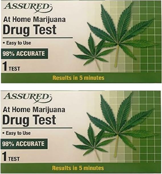 Amazon Com Assured At Home Marijuana Drug Test 2 Pack Health Household