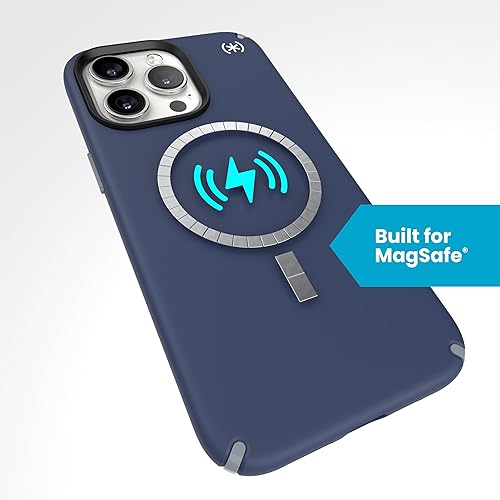Miniatura 10 de Speck Presidio2 Pro Max Funda para iPhone 15 Pro Max, diseñada para MagSafe, protección contra caídas, resistente a los arañazos, suave al tacto,