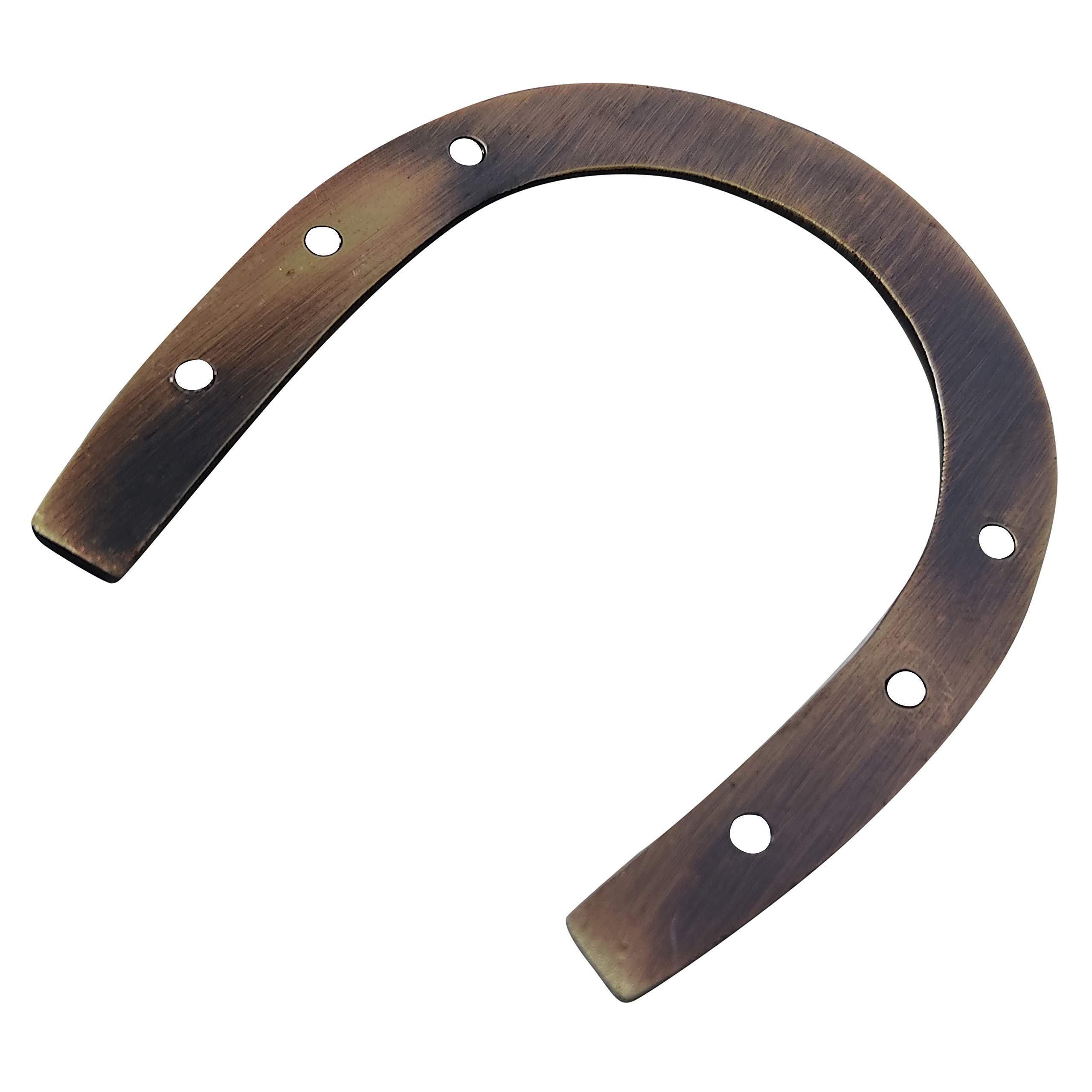 diollodiollo Vintage Brass Good Luck, Equestrian Horseshoes, Brass Horse Shoe Naal for Divine, Prosperity, Fortune and Fengshui…