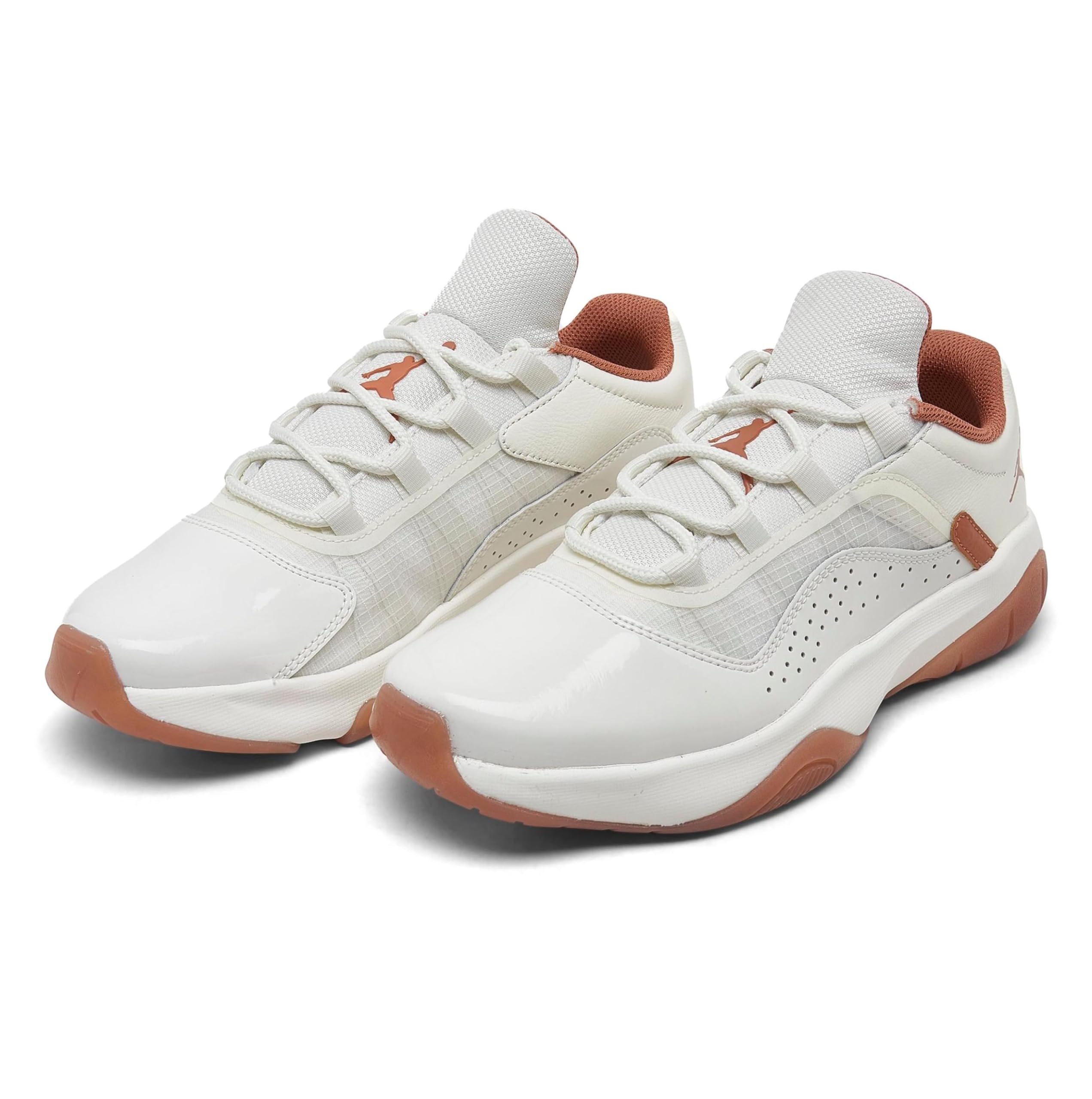 Nike Damskie buty sportowe Air Jordan 11 CMFT Low Sneaker Dv2629, Żagiel/Sky J Pomarańczowy, 7.5