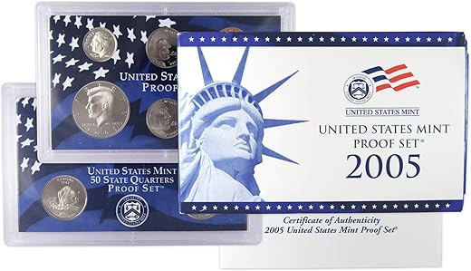 2005 Clad Proof Set U.S. Mint Original Government Packaging OGP COA