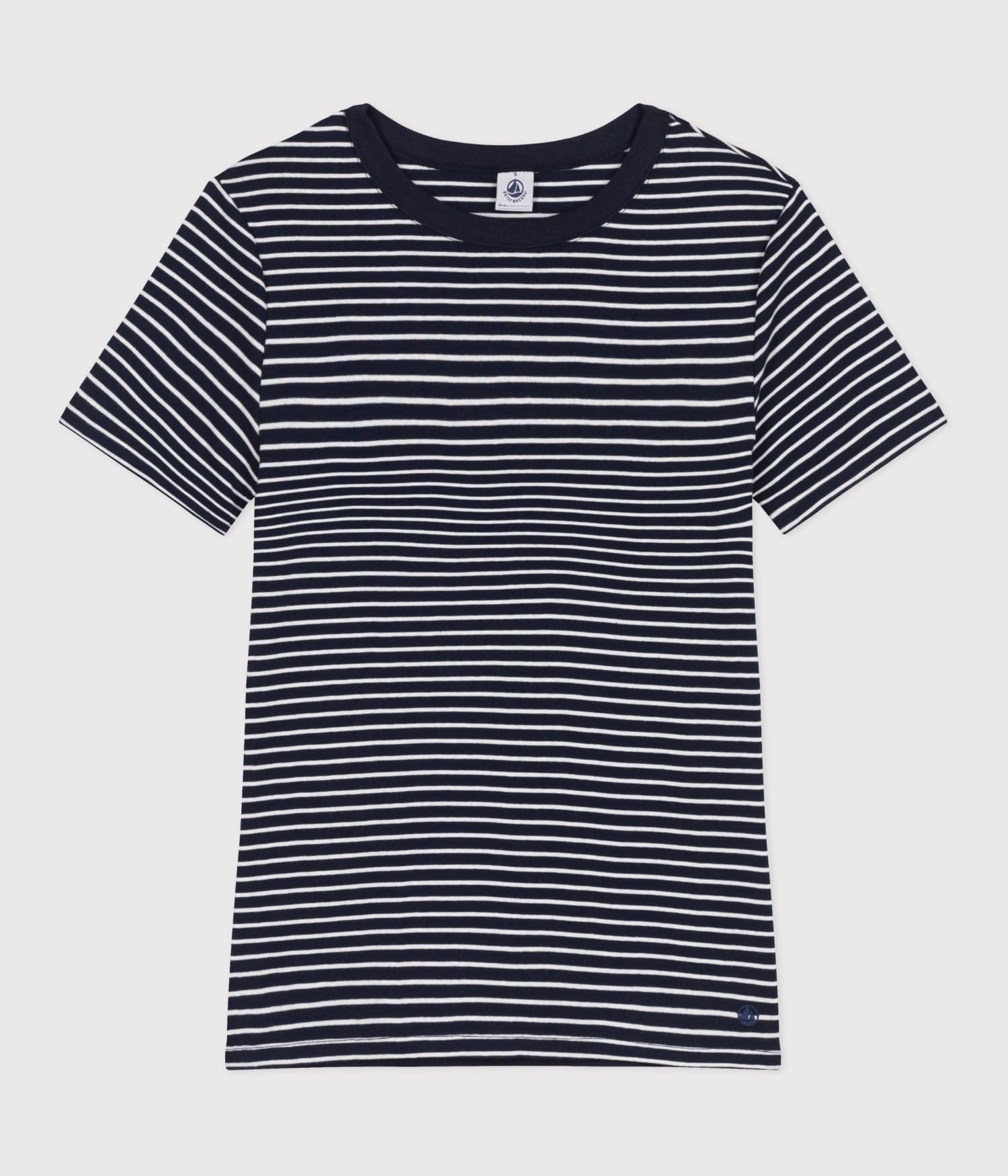 Petit Bateau Damen Kurzärmeliges T-Shirt