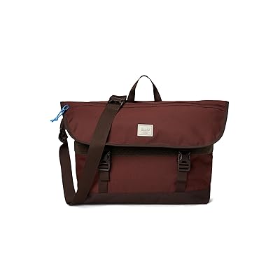 Herschel Supply Co. Cove Messenger Weekender/Overnight Luggage Bitter Chocolate/Dark Roast