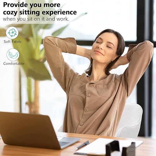 Miniatura 6 de Moderna silla de oficina en casa tapizada y bonita silla de escritorio con patas de metal dorado silla giratoria ajustable con ruedas silla de