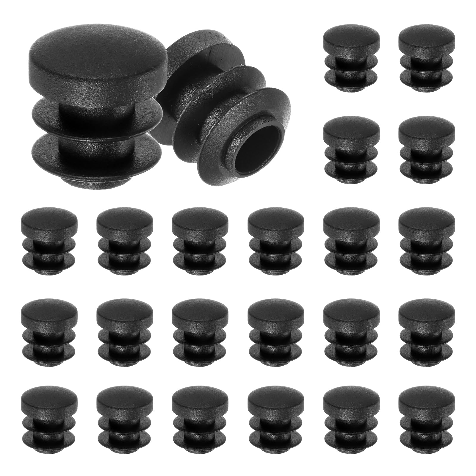 M METERXITY 50 Pack Round Plastic Plug