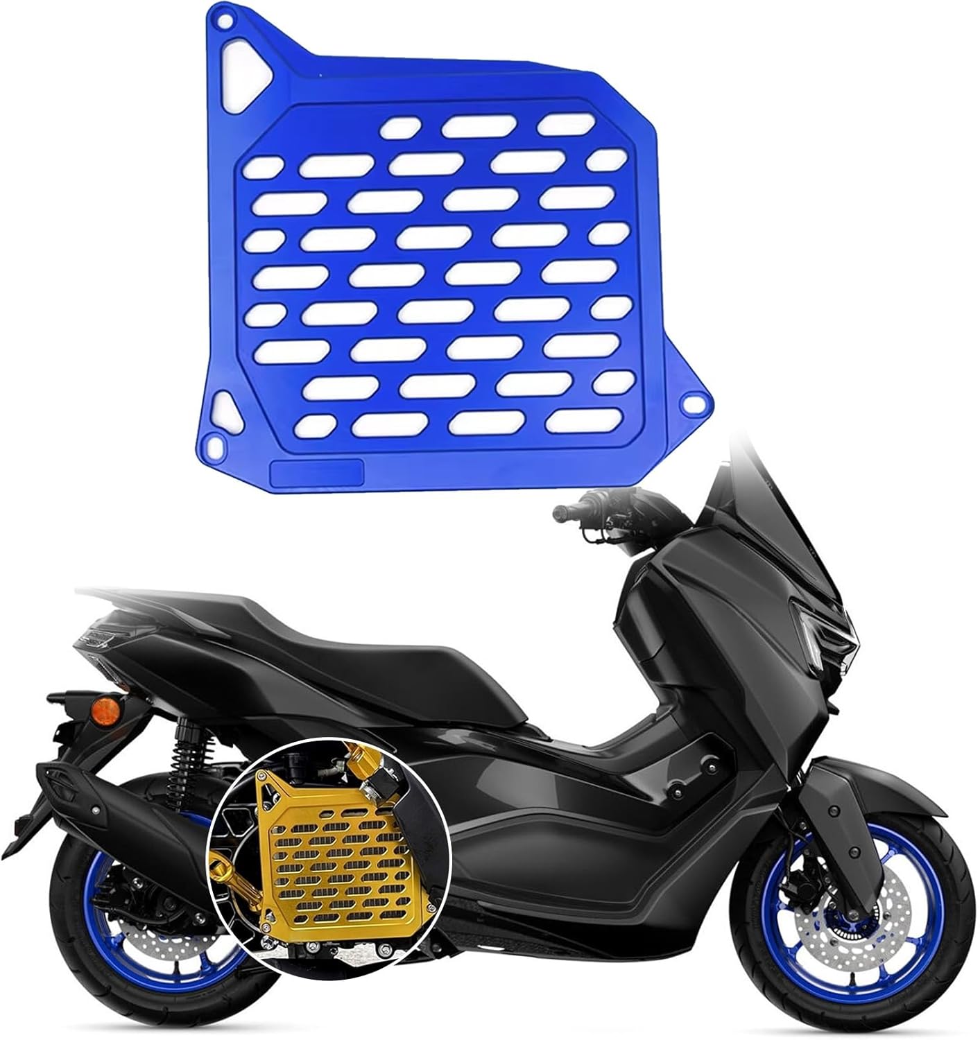 FOR N-MAX 125 155 NMAX155 2025 2024 2023-2021 アクセサリー バイク ラジエーター保護グ