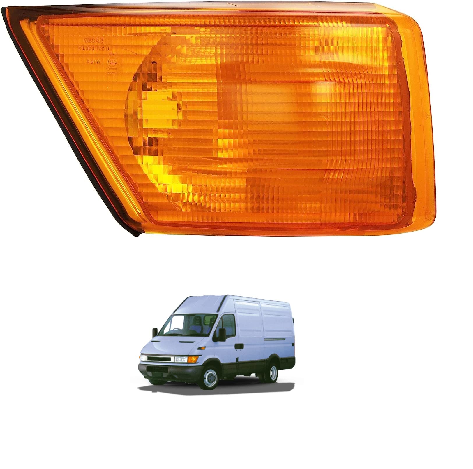 Generico FRECCIA FARO FANALE COMPLETO ANTERIORE DESTRO ADATTO A DAILY IVECO 2000 500320425 500320427
