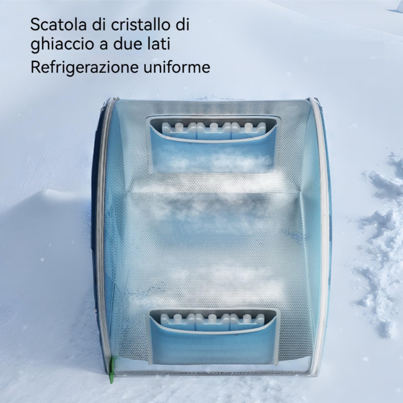 Casetta rinfrescante per gatti e cani ， Casa refrigerante pieghevole per gatti e cani ，casa di raffreddamento per animali，Resistente alle intemperie, adatto per il soggiorno in giardino (blu, A)