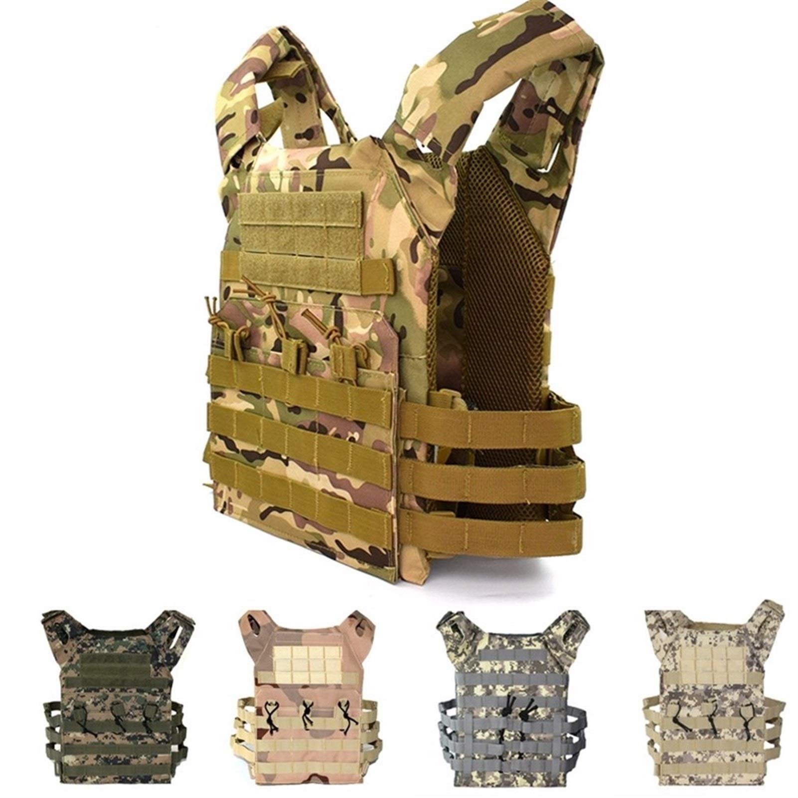 Gilet Tattico Mimetico Mimetico Militare da Caccia con Armatura Sportiva Waistcoat