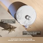 DREAME L40s Ultra Aspirateur robot et Mop, 19,000Pa Aspiration, aspiration automatique, auto-nettoyage, 100% Démêlage DuoBrush, Extension de la brosse latérale et des microbes, 1.57in Effacement des obstacles, application & Commande vocale