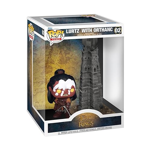 Funko Pop! Town: Lord Of the Rings S9 – Lurtz With Tower - Collectable Vinyl Figure - Gift Idea - Official Merchandise - Toys for Kids & Adults - Movies Fans - Model Figure for Collectors and Display
