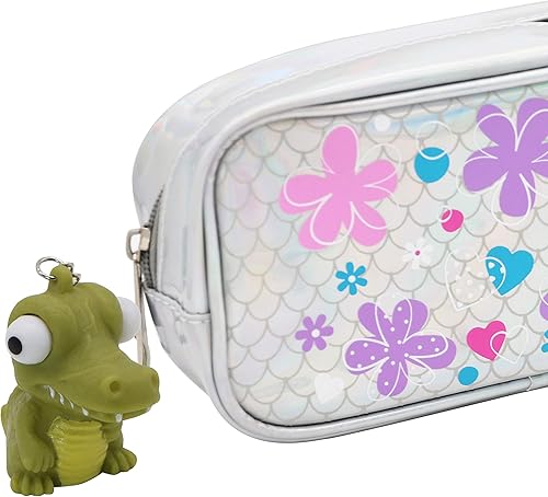 Miniatura 5 de JOYIN Paquete de 28 tarjetas de regalo para el día de San Valentín con ojos que estallan, llaveros de animales para niños, recuerdos de fiesta,