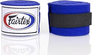 Fairtex Vendas de Boxeo HW2: ¡Confort y Estilo para Todo Luchador. Protege Muñecas y Nudillos con Elegancia, Disponibles en Varias Longitudes y Colores.