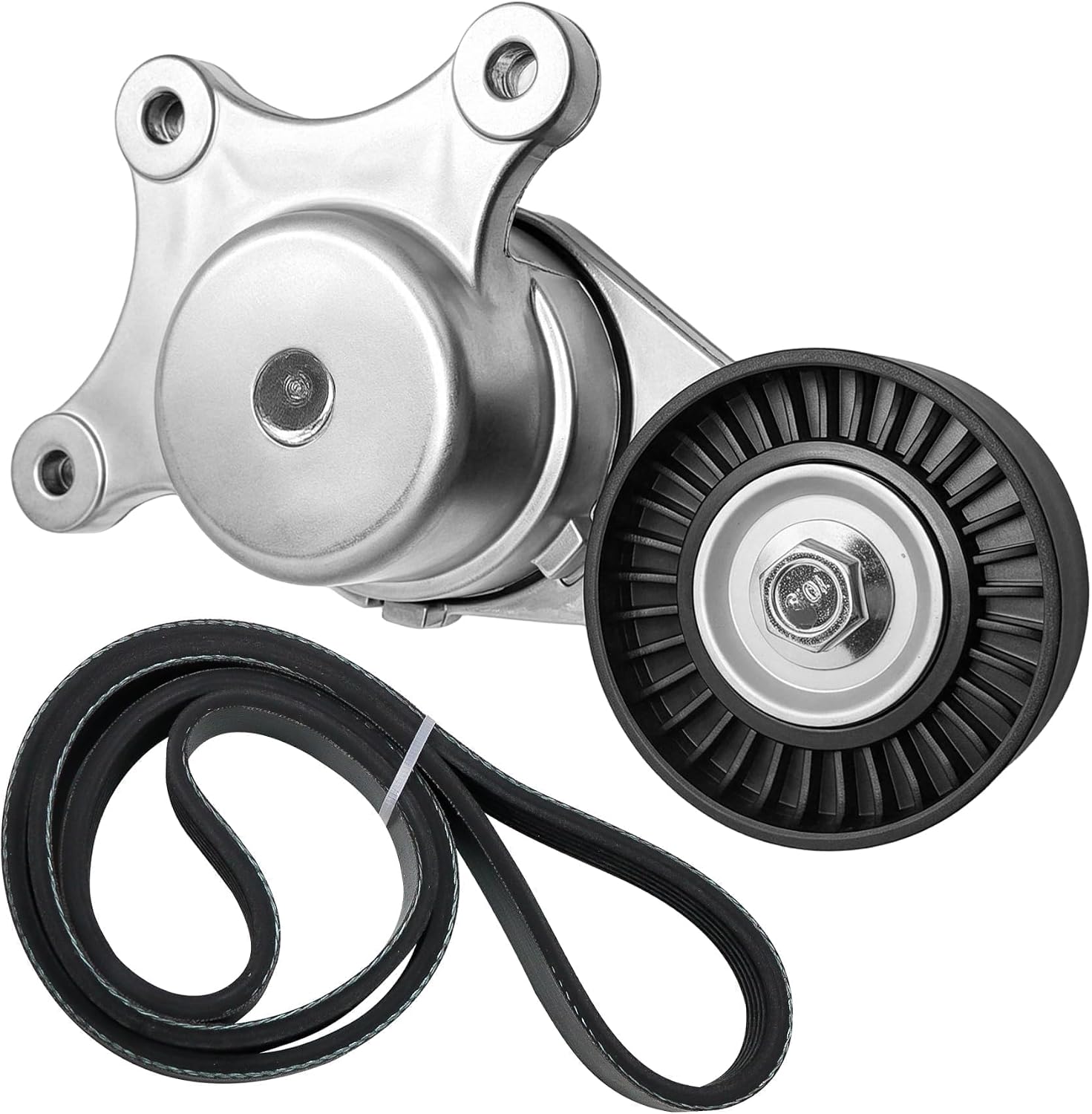 Drive Belt Tensioner Kit Compatible with Ford Edge Explorer