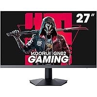 KOORUI Monitor Gaming 27 Pollici, Schermo Pc 240Hz
