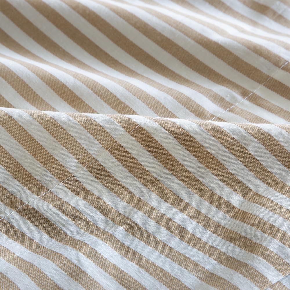 COTTON ARTean Juego de sabanas 150 ALTUBE Mostaza ALGODÓN 180 Hilos | Incluye 4 piezas: encimera, bajera ajustable, 2 fundas de almohada. Certificado OEKO-TEX