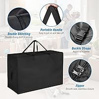 Vista 5 de Bolsa de Almacenamiento para Colchón Tri-Plegable, Funda de Colchón de Espuma Viscoelástica Plegable, Estuche de Transporte para Colchones de Cama