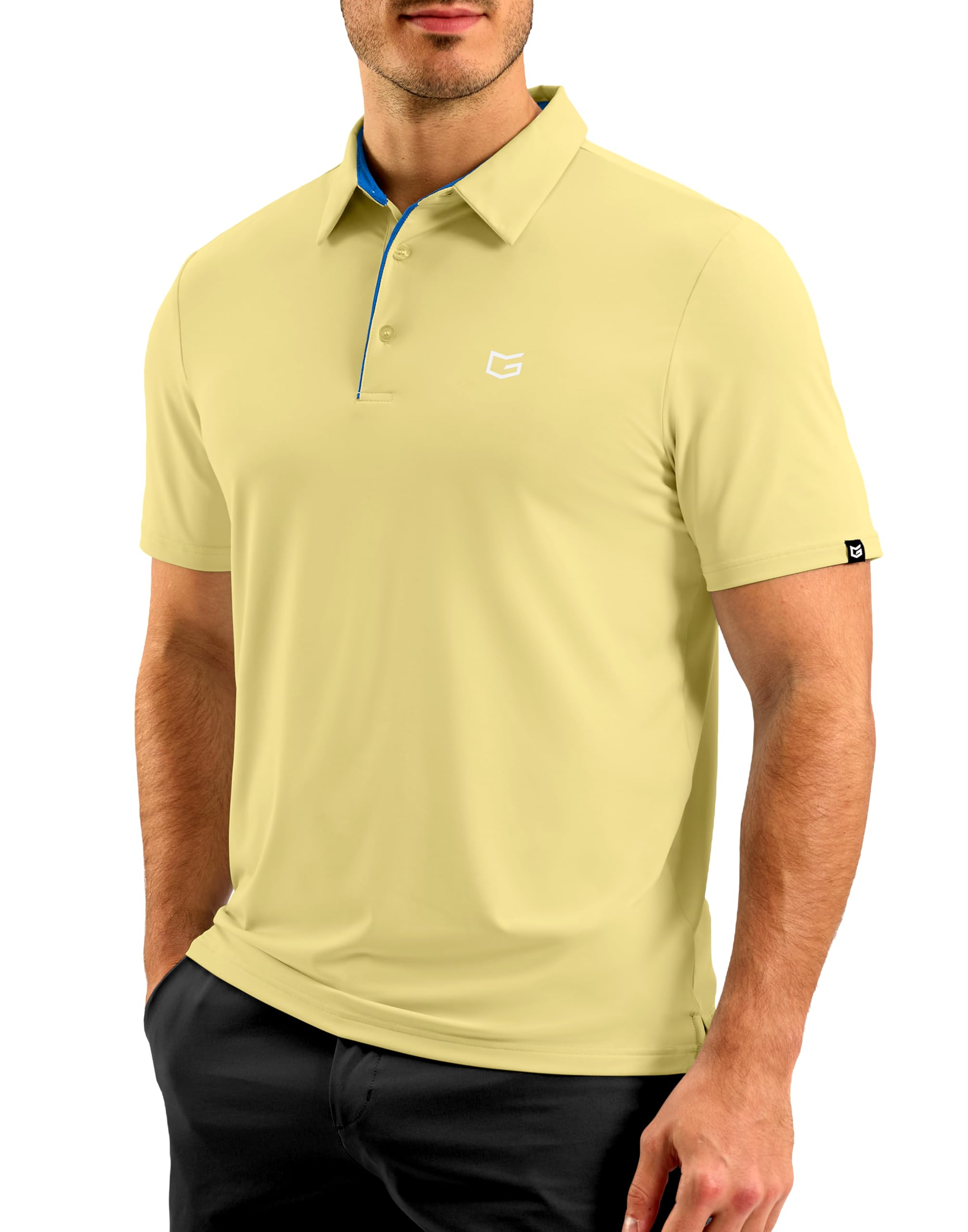 G Gradual Mens Golf Shirt Dry Fit Short Sleeve Polos Moisture Wicking Performance Polo Shirts for Men Athletic Tennis Casual — view 13