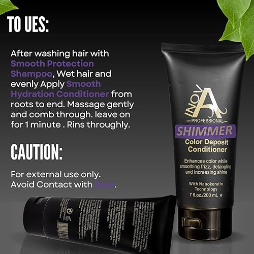 Miniatura 4 de Color Revive & Enhance - Acondicionador de hidratación suave - Color Deposit Shimmer, 7 onzas líquidas