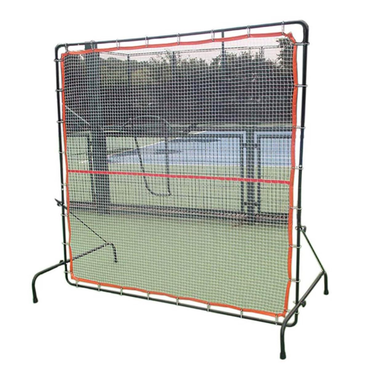 Filet de rebond de tennis portable pour progresser seul sans court disponible ni partenaire