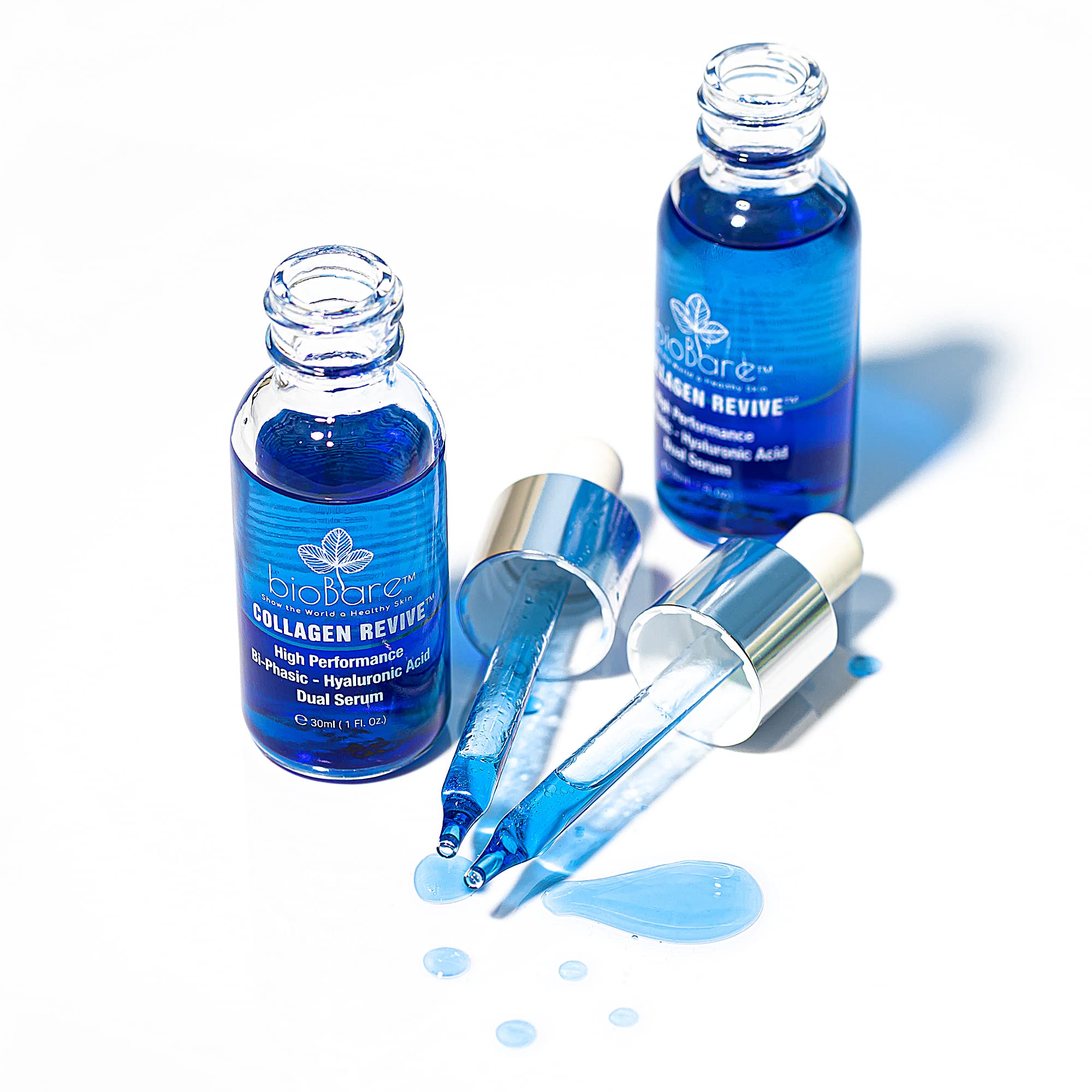 Amazon.com: High Performance Bi-Phasic Hyaluronic Acid Dual Serum 