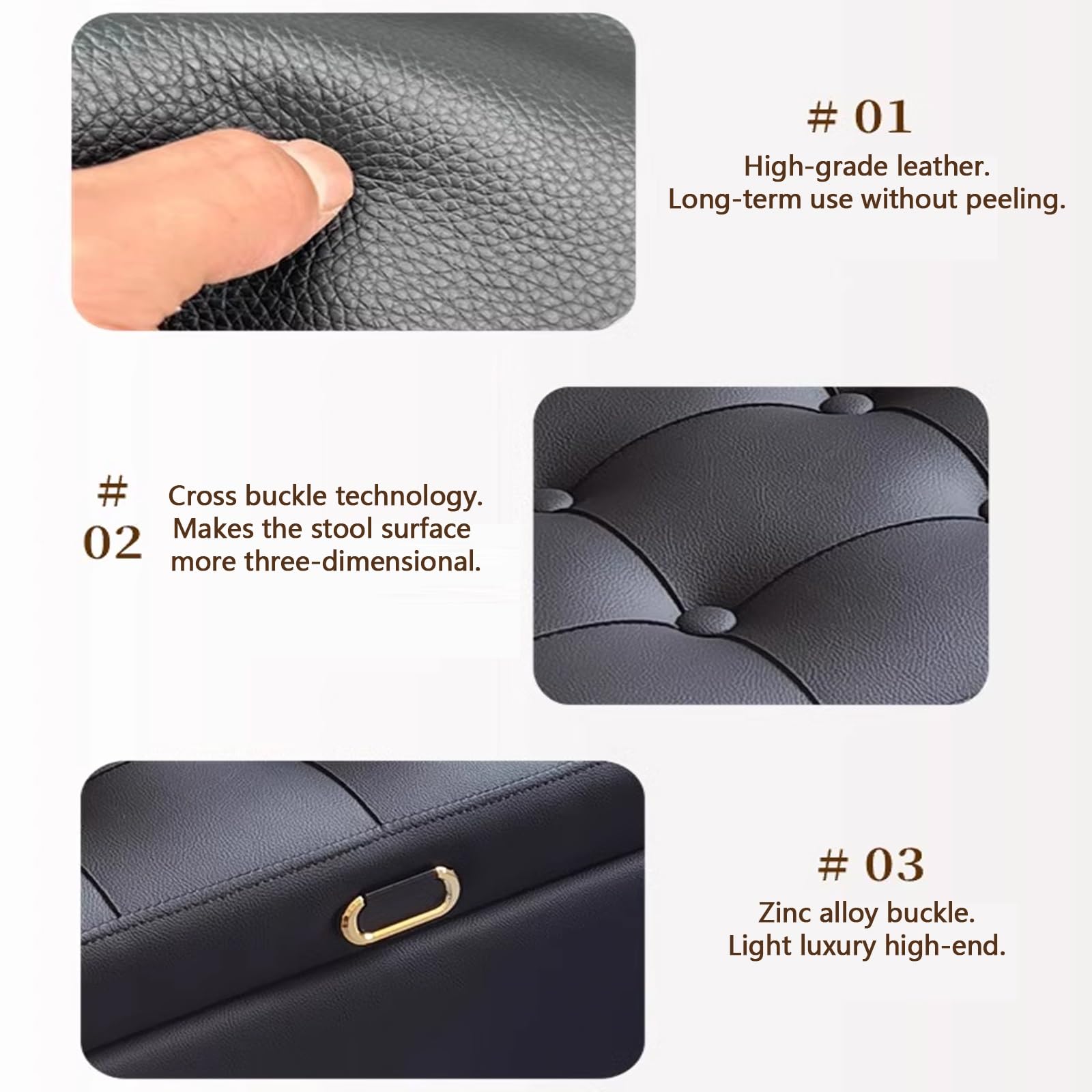 Moderno Panca per Divano,Pouf con cuscino,Panca Contenitore Camera Fondo Letto,Panca per scarpe per Uso Domestico,scarpiera ingresso,Panca Imbottita con Gambe per Ingresso,portascarpe salvaspazio.