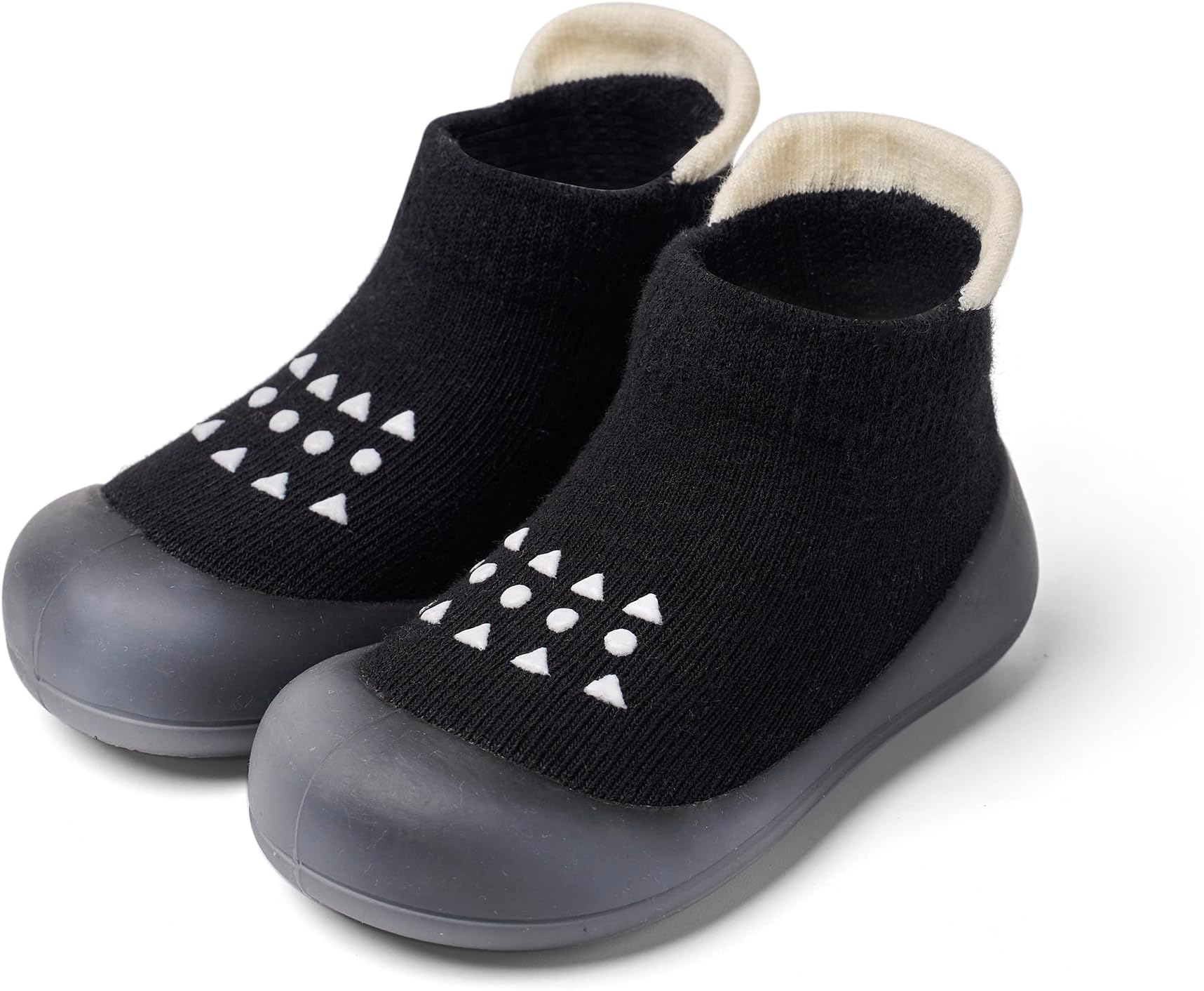 BearbayBaby Walking Sock Shoes Infant Non-Slip Breathable Slippers with Soft Rubber Sole Baby Boys Girls Sneakers