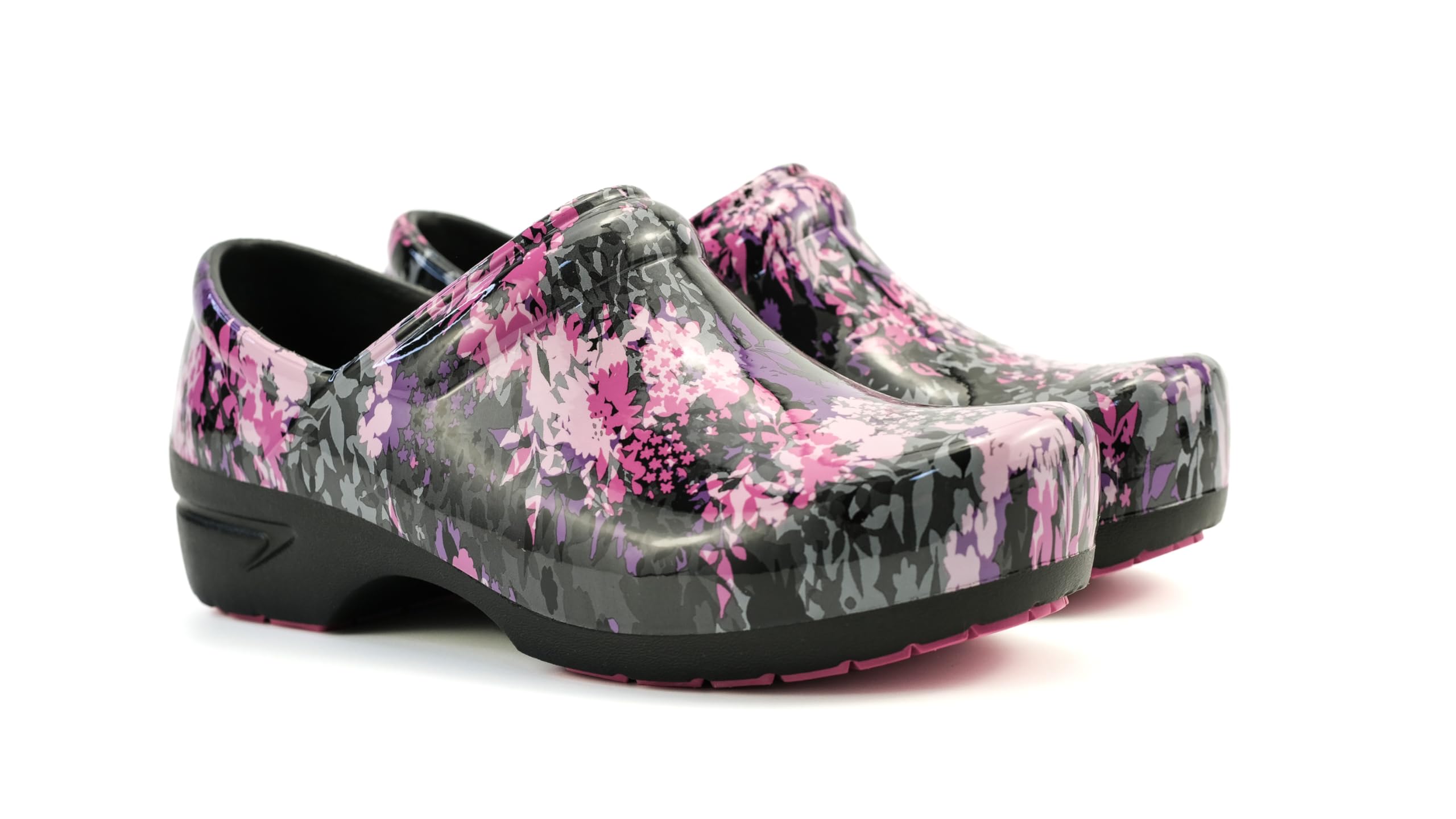 Anywear SR Angel Nursing Clogs - Non-Slip Work Shoes for Women &amp; Men - Slip-Resistant Cushioned Nursing Shoes