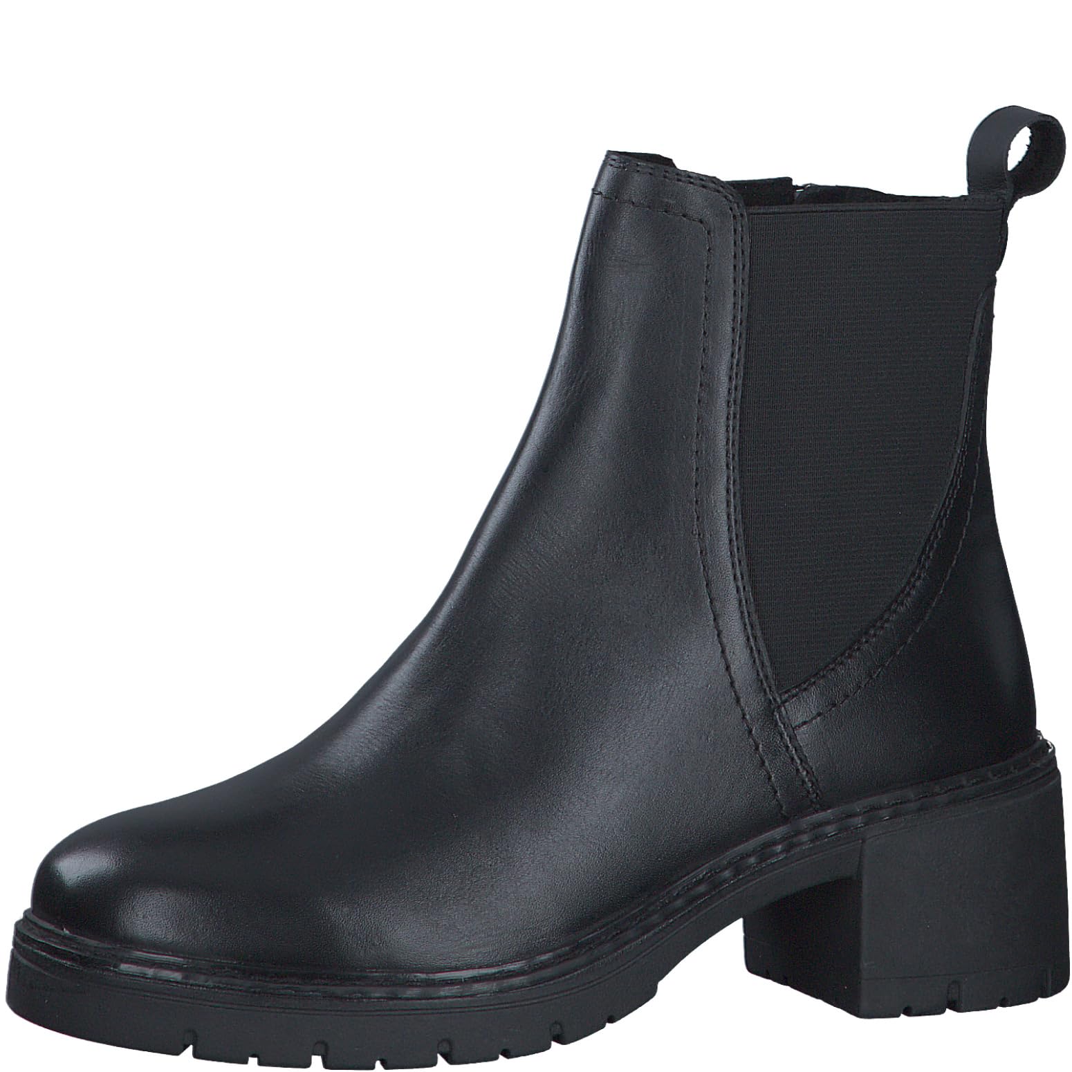MARCO TOZZI Women's 2-25467-43 Chelsea Boots, Black, 41 EU, black, 8.5 UK